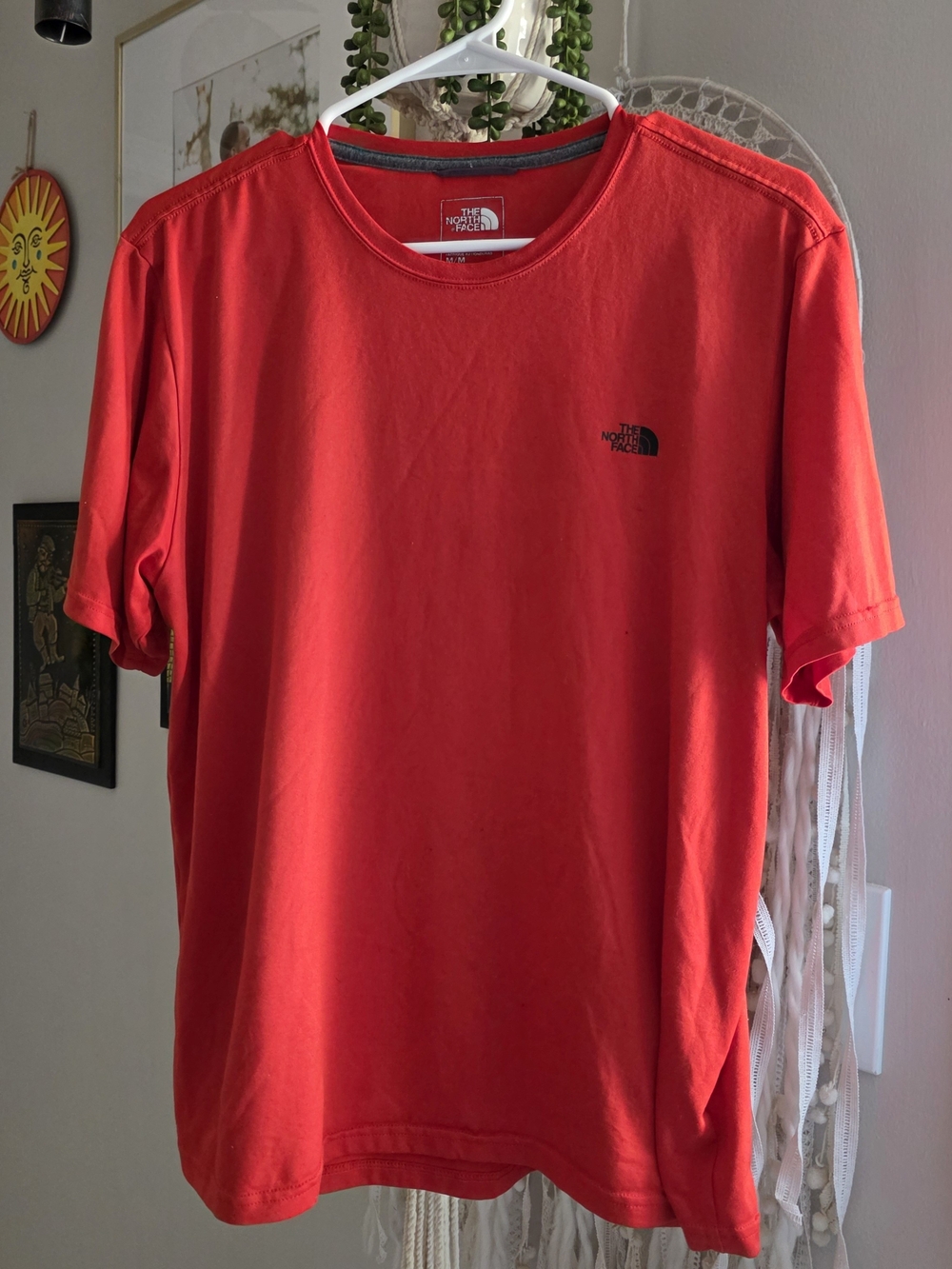 The North Face Men’s Red Short-Sleeve Logo Tee